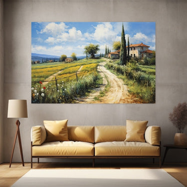 Peinture Maison de Campagne